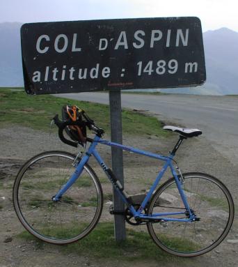 Summit of the col d'Aspen